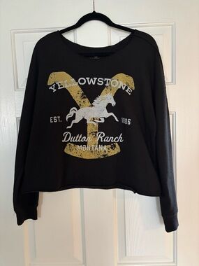 Yellowstone branded sweatshirt